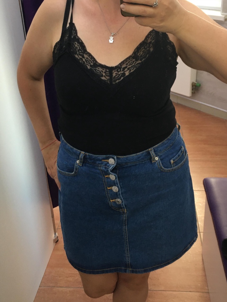 Качество среднее, домашняя майка для сна в рубчик мелкий