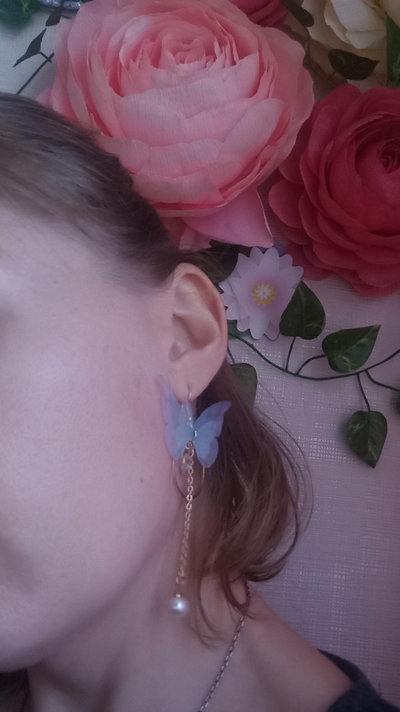 Отличные серьги, пришли целые. На лето 🔥