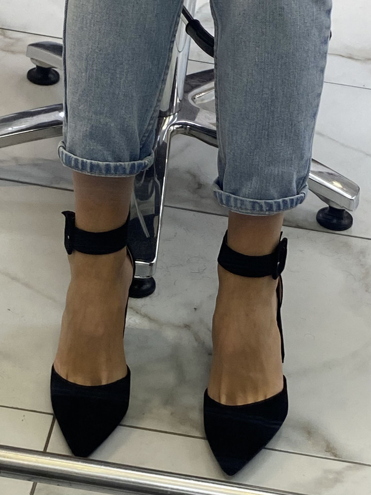 Красивые туфли, удобный каблук