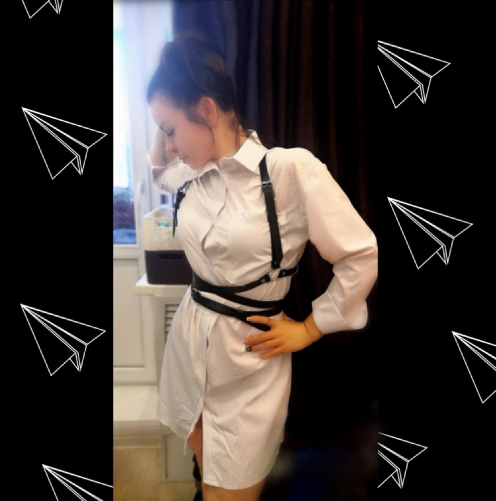 Отличная портупея. На 46, брала 48 - 50, большеват, но носить буду, можно было и 44-46 взять. Спасибо