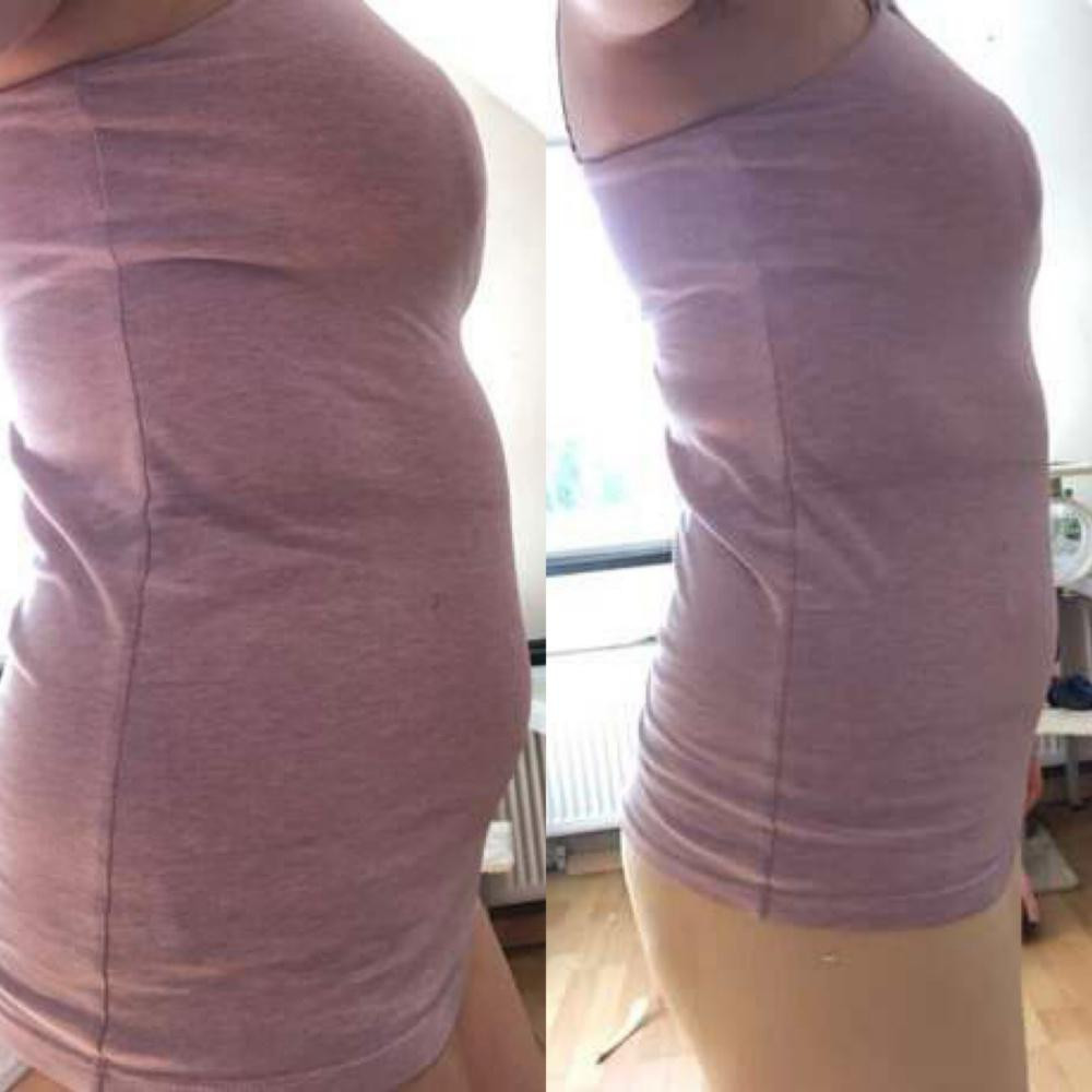 На 46 размер M/L сел идеально. Отличное, бесшовное утягивающее белье. Эффект моментальный. У кого есть животик обязательно к покупке.