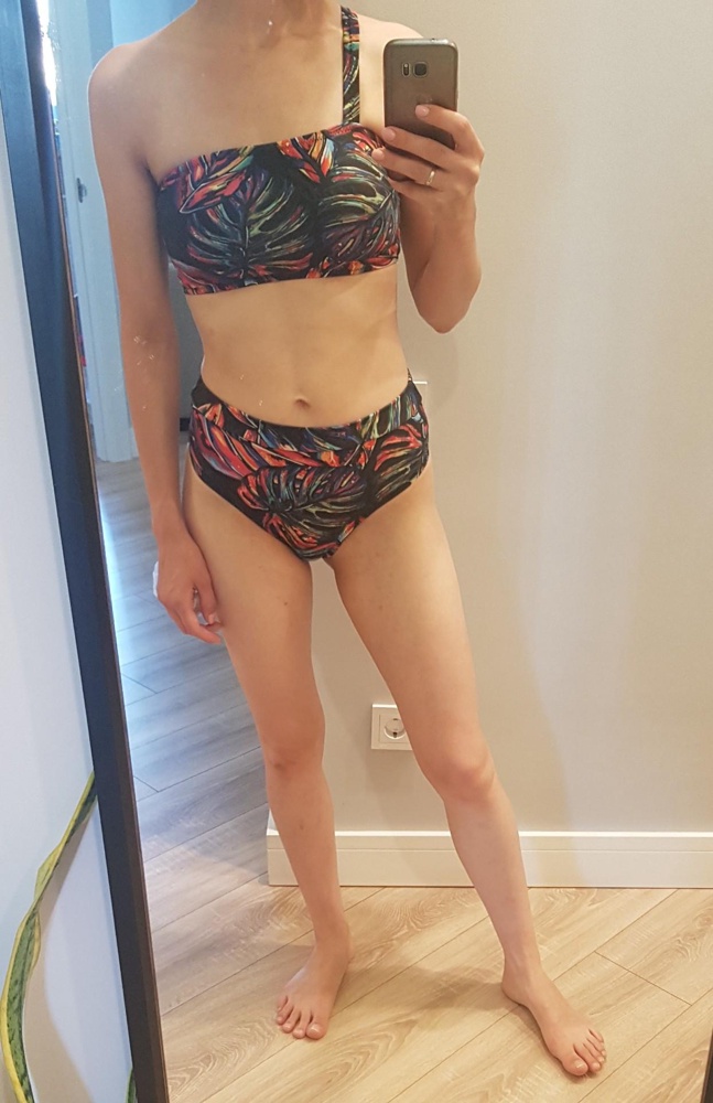 Купальник сел идеально! Спасибо производителю! Лекала- как "под меня". Мои размеры: грудь 86, бедра 94