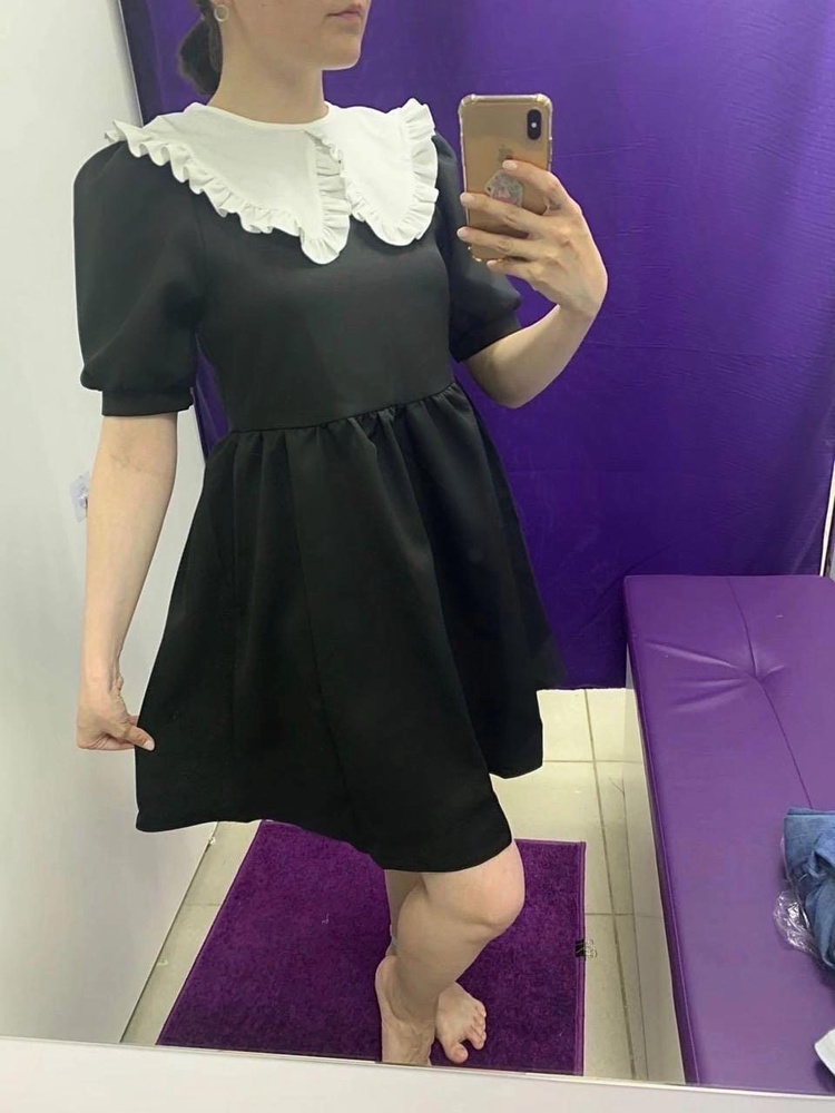 Покупкой очень довольна. Отличное базовое платье. 