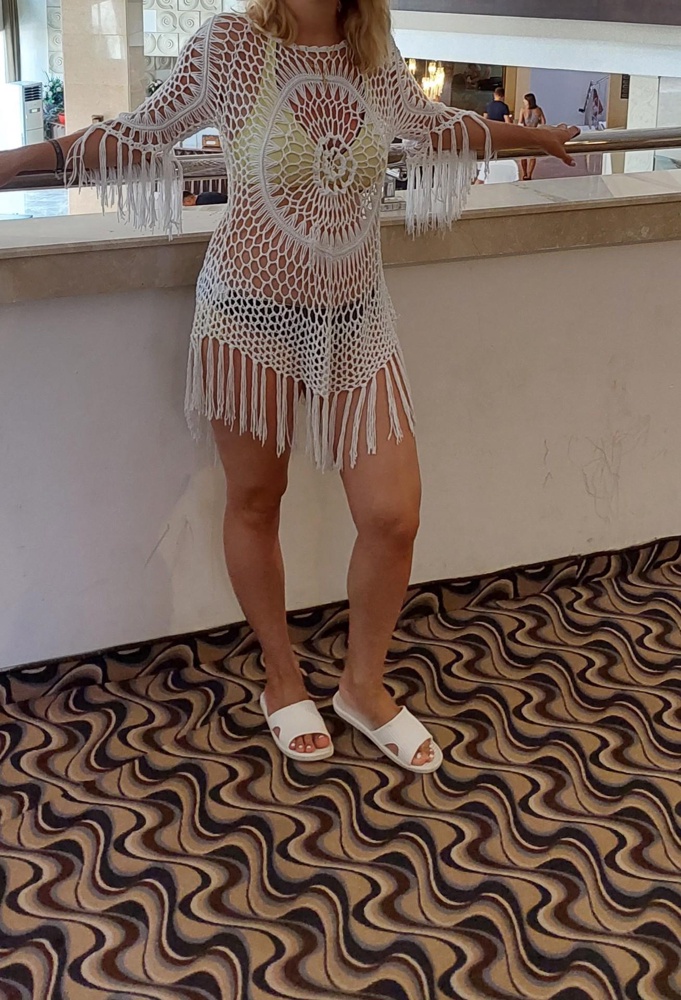 Туника просто бомба!!! 👍🏖️🔥 Заказывайте, не пожалеете))
Спасибо за тунику и за подарочек, который к ней прилагался!!!