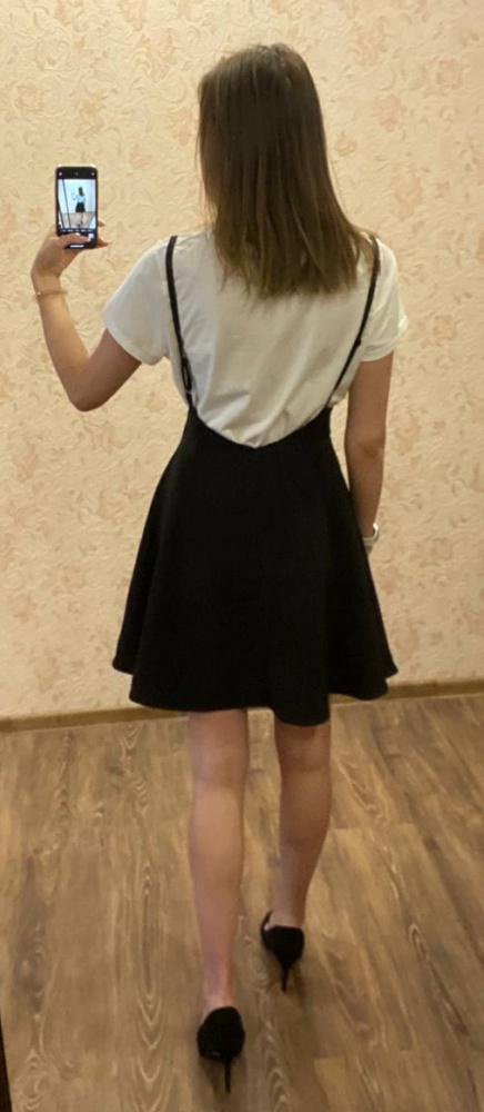 Юбка клевая!  Вытягивает силуэт и стройнит! Рекомендую!