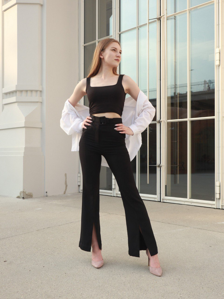 Отличные брюки! Я просто в восторге)) Брюки, в которых чувствуешь себя Богиней! За такие достаточно скромные деньги вещь выглядит очень достойно, очень! Цвет, нитки, швы, ткань, соответствие размерному ряду, всё отлично, даже идти подшивать не пришлось, исключительно хорошая покупка. сели просто идеально! Очень довольна покупкой ))))