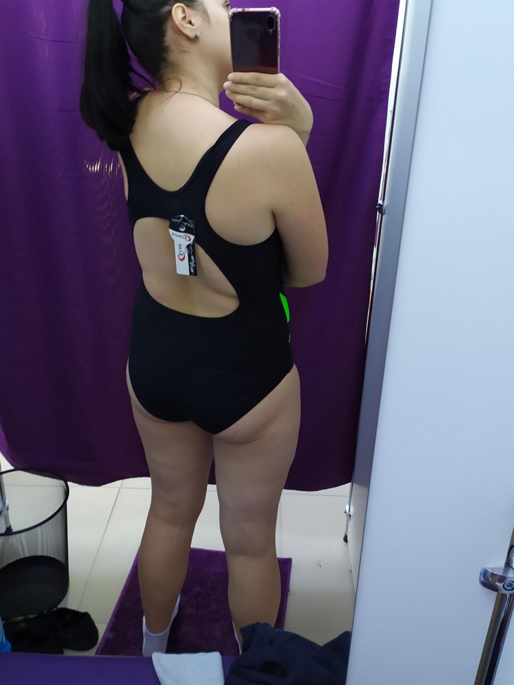 Купальник хороший. Немного маломерит . На рост 170 ОГ 100 ОБ106 размеры XL немного маловат и плюс спина видно жировые складки. Отказ в пользу другой модели где лямки крест на крест.