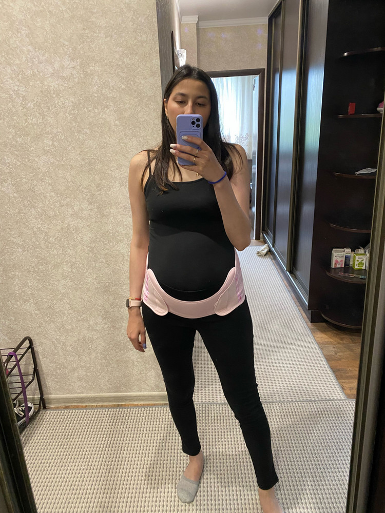 Носила с 7 по 9 месяц, к концу беременности липучка «сдохла». В качестве бандажа использовать неудобно: сползает, не лепится и т.д.