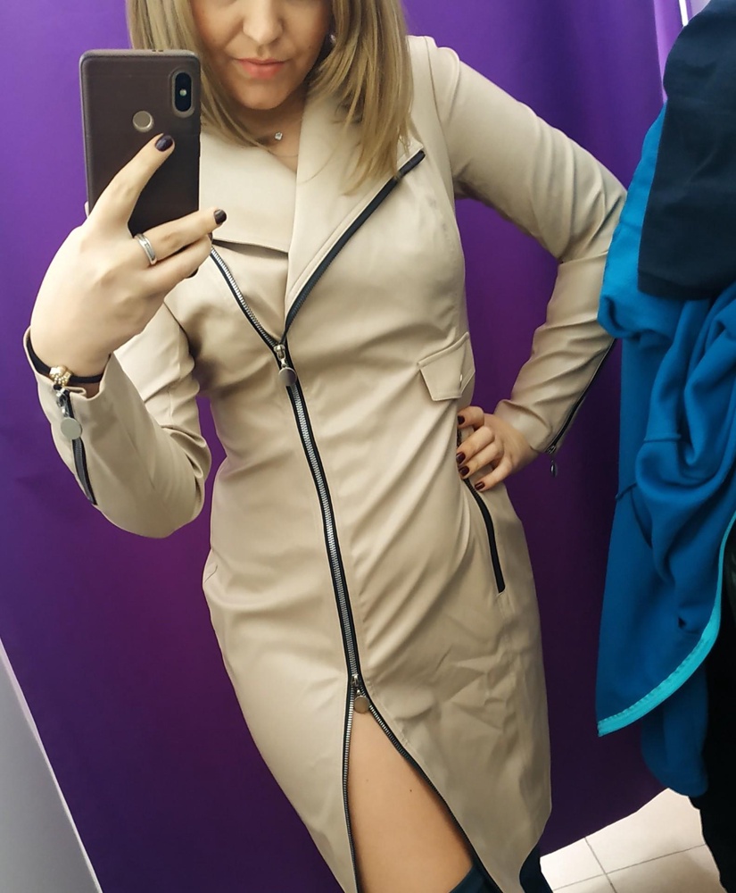 Супер круто ,но я ношу 46 размер у них это L ,но у меня живот и он виден хорошо ,поэтому хорошо что заказала 48 это XL,цвет все супер