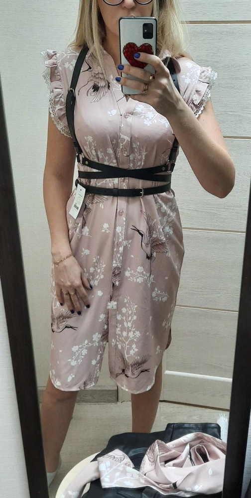 Очень хорошая портупея👍 брала размер в размер все подошло.