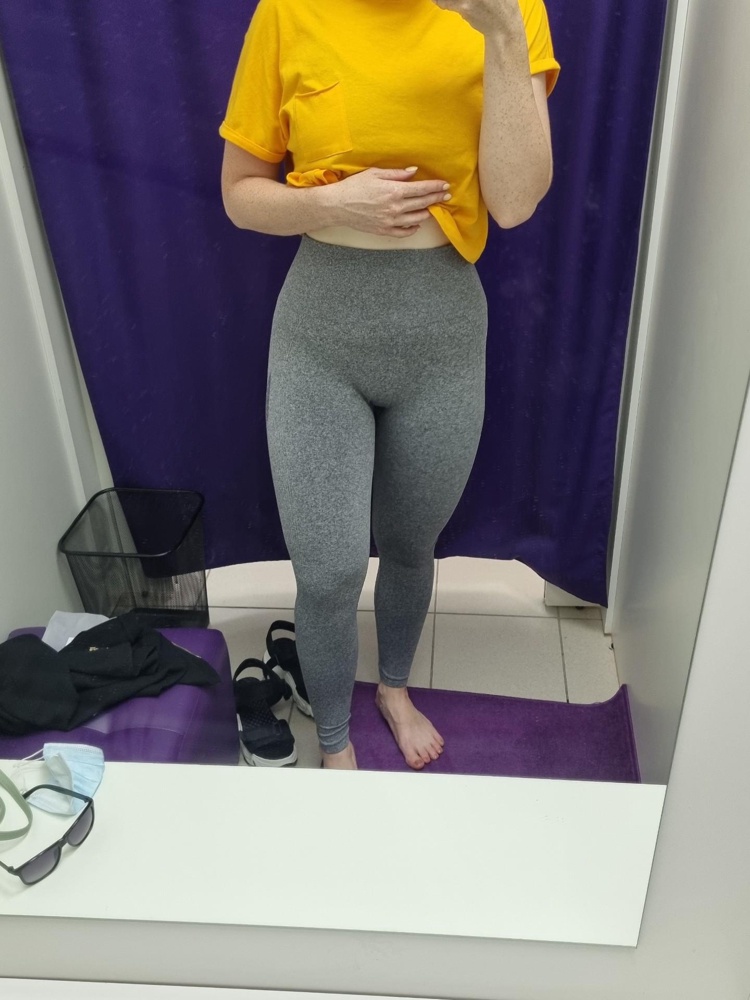Легинсы плотные, подошли по размеру, с высокой талией, рекомендую
