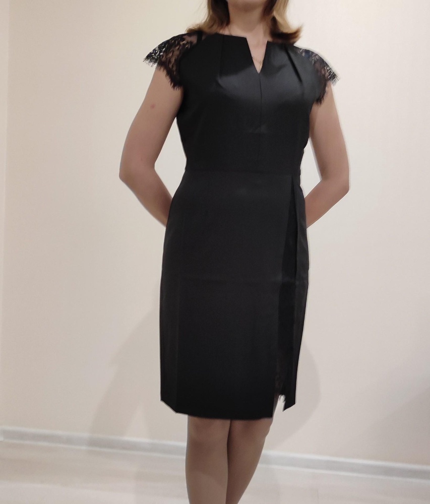 Отличное платье на выход и на каждый день. На 44-46 сёл идеально. Спасибо