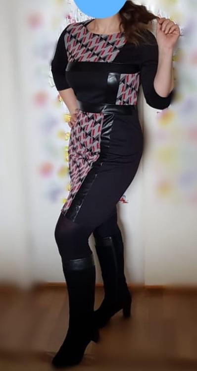 Качеством довольна,хорошо тянется. Подходит для женщин без животика и пышных рук,так как рукава и талия заужены. ОГ98 ОТ80 ОБ105 рост160 Рекомендую!