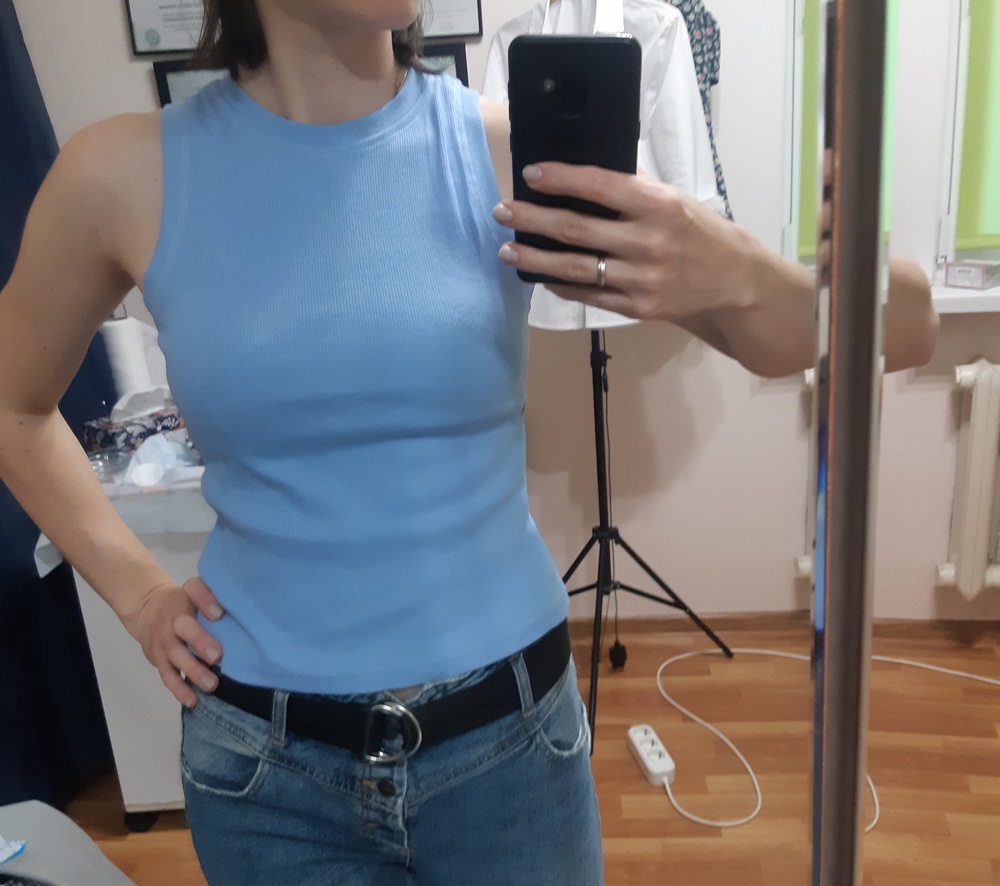 Заказала уже третью майку. Очень довольна 