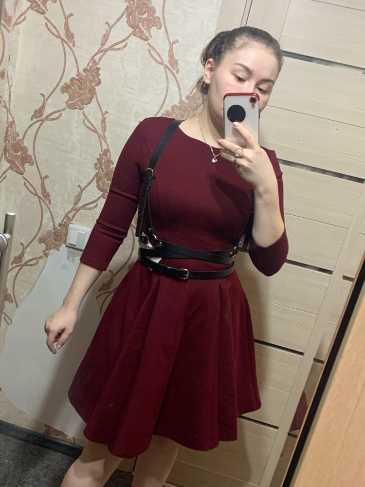 Портупея понравилась, с платьем отлично смотрится 👍