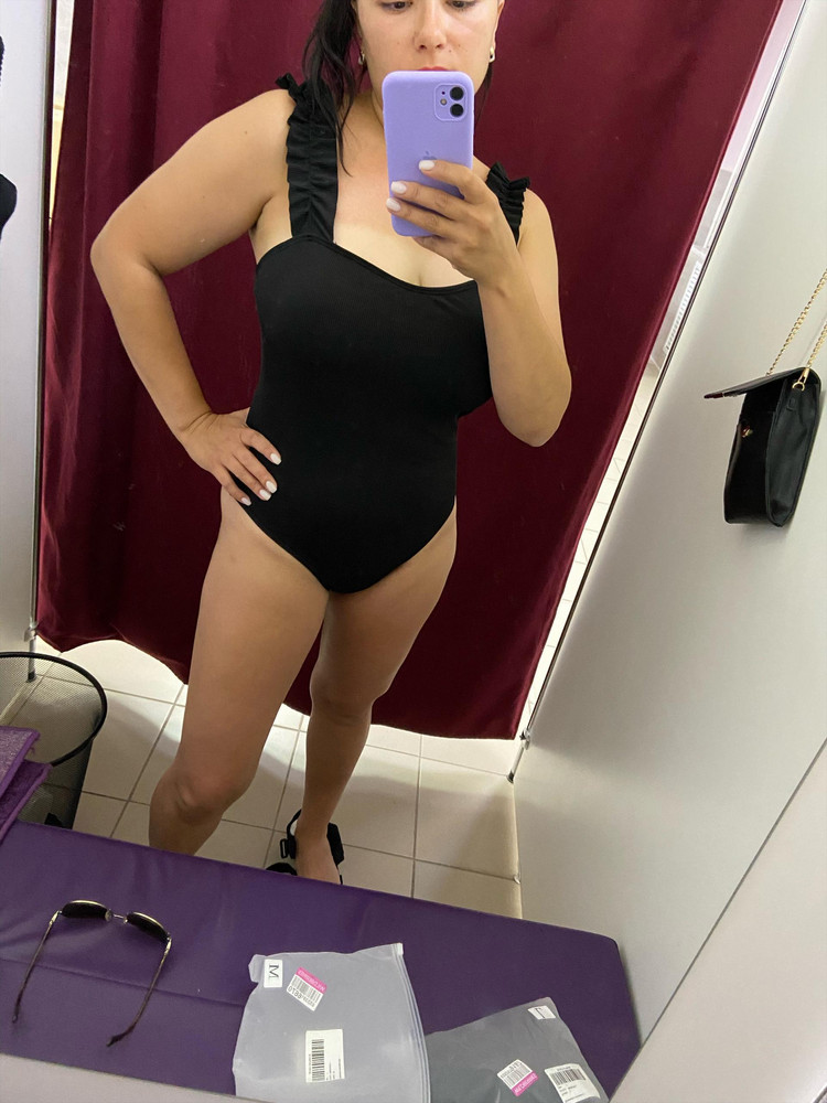 Купальник огонь! Взяла М на размер 46