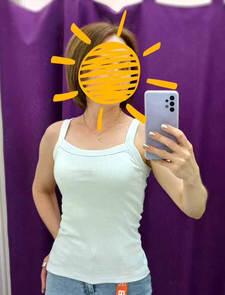 Да отличная маечка! Фото, размеру и описанию соответствует! Важно, что натуральный состав и отечественный производитель.
Спасибо! Рекомендую!