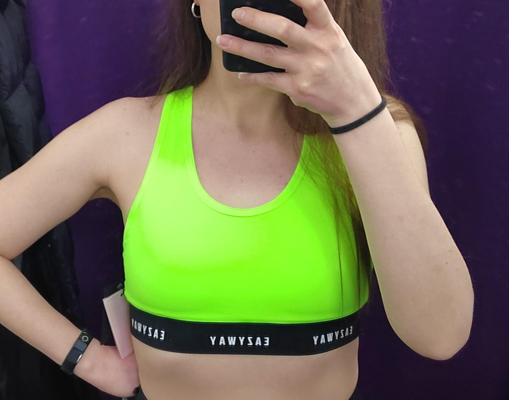 Размер s сел идеально, ранее брала м, для него груди было маловато🙈