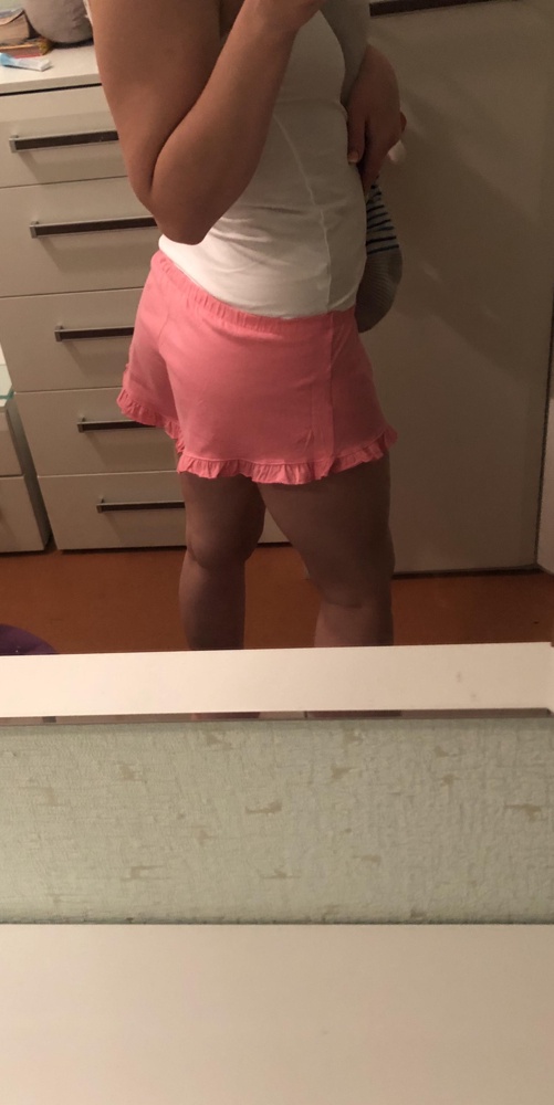 Хорошенькие шортики для сна! Постирала, не линяют. Ткань приятная