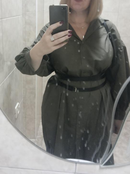 Даже на мой размер смотрится отлично. Есть запас и на рост и на объем. Мне очень понравилась портупея.