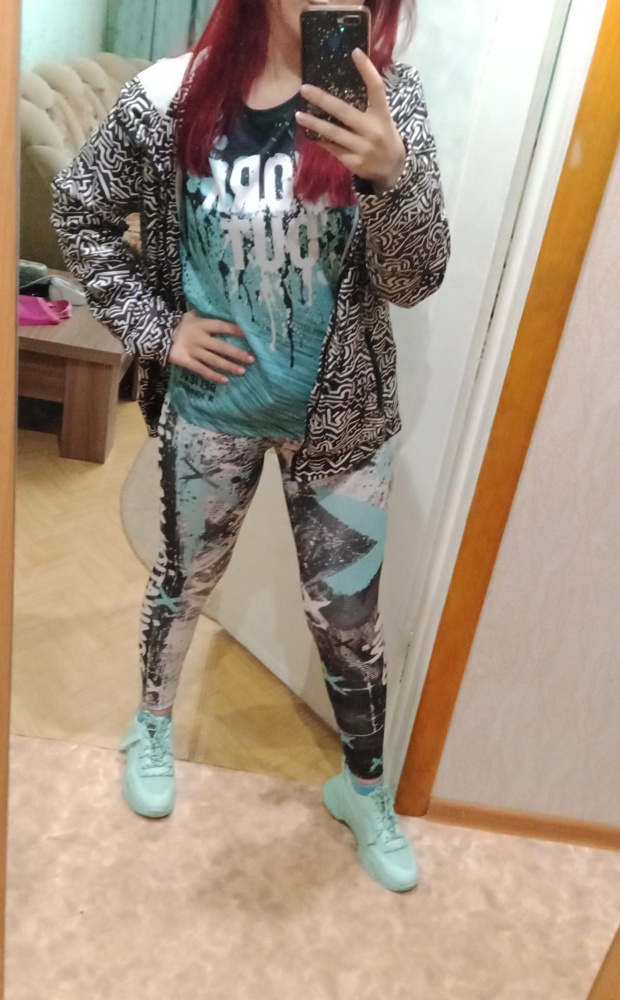 Лосины понравились,пришли быстро.Качественно сшиты.