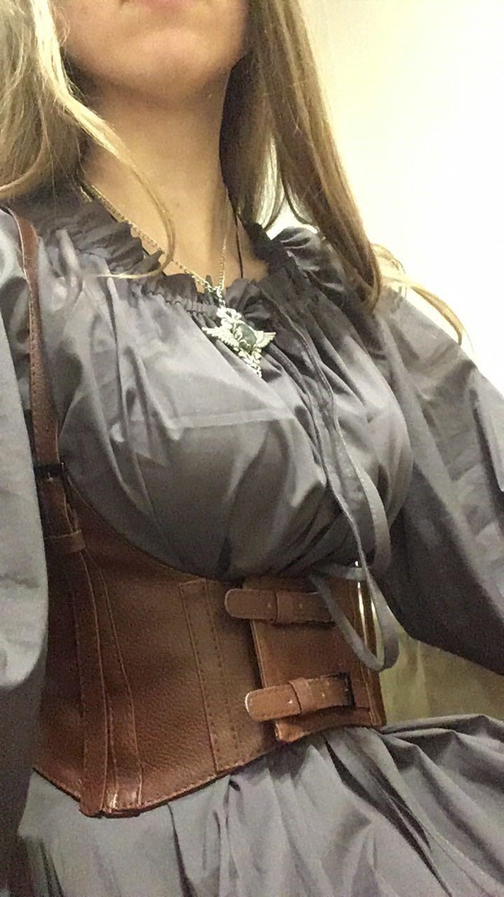 Отличный корсет! Надеюсь, кожзама хватит надолго 