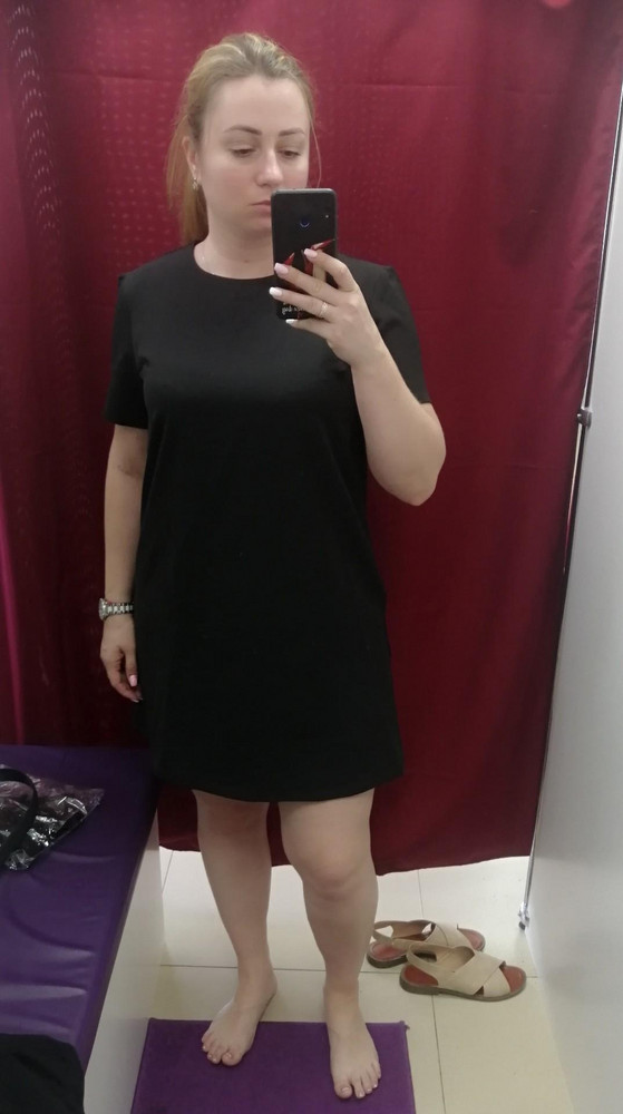 Качество материала мне не понравилось и на мой рост 170 коротковато, я такую длину не ношу. Об 116, от 85