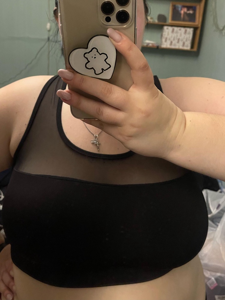 Топ шикарный,все как на фото,4хl на 58 отлично сел,буду использовать как купальный топ,спасибо продавцу