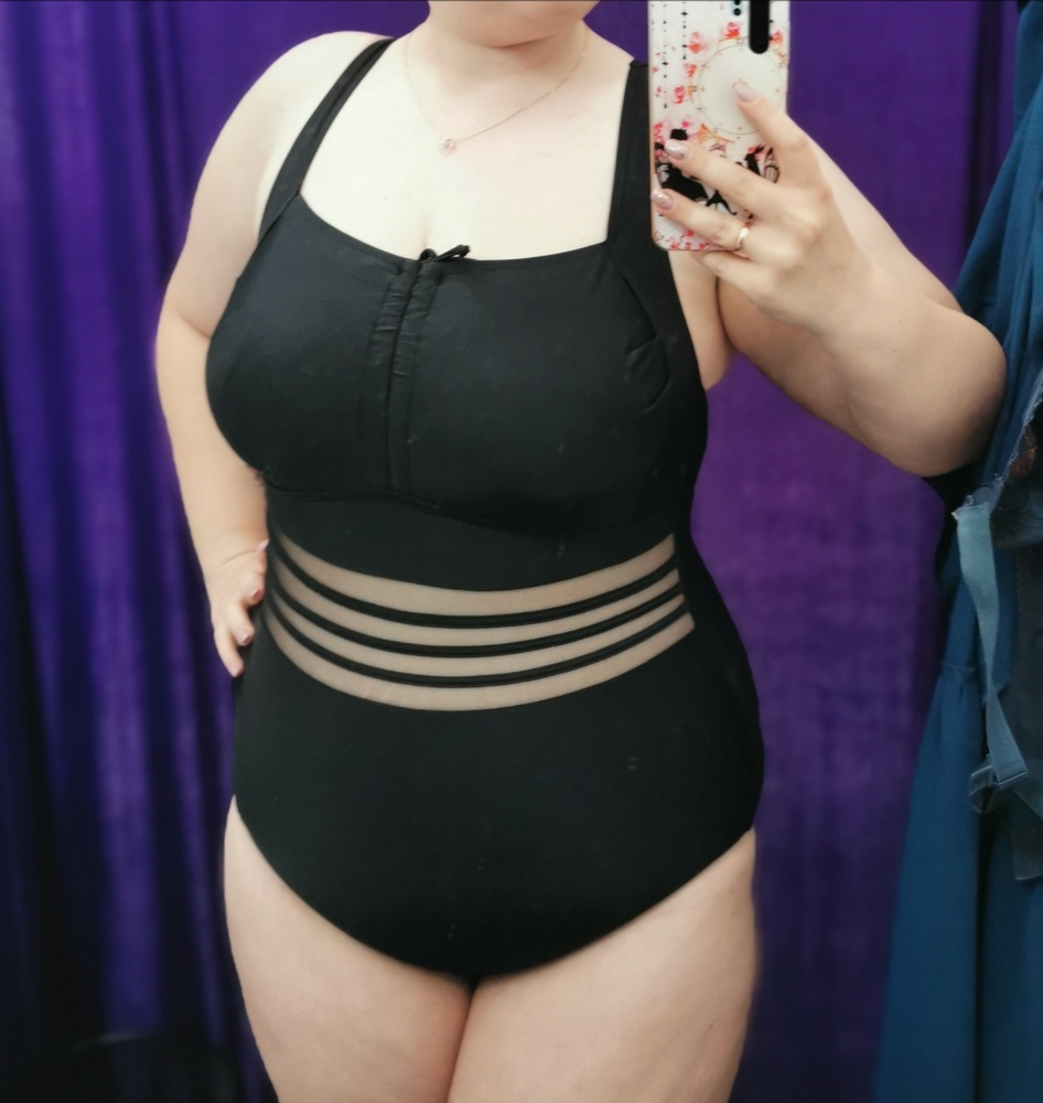 Из всех купальников что я заказала выбрала этот. ОГ 103 ОБ 110 сел хорошо, мне комфортно в груди, это для меня самое главное. Посмотрим как в использовании будет 