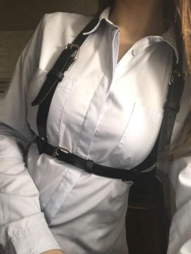 Портупея бомба! МЧ оценил, и здорово, что можно надевать поверх рубашки)