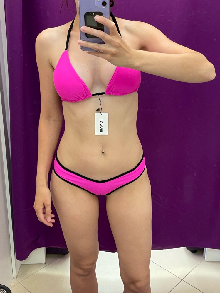 Верх как раз, низ побоялась потерять. Взяла такой же в чёрном цвете.