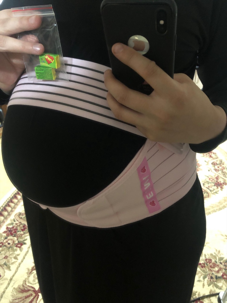 Получила бандаж! Он офигенный♥️ не хочется снимать его.  Спасибо продавцу за подарочек 💗