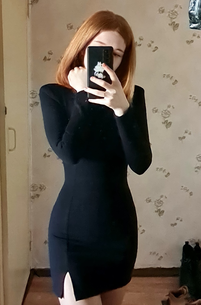 Платье топовое просто 