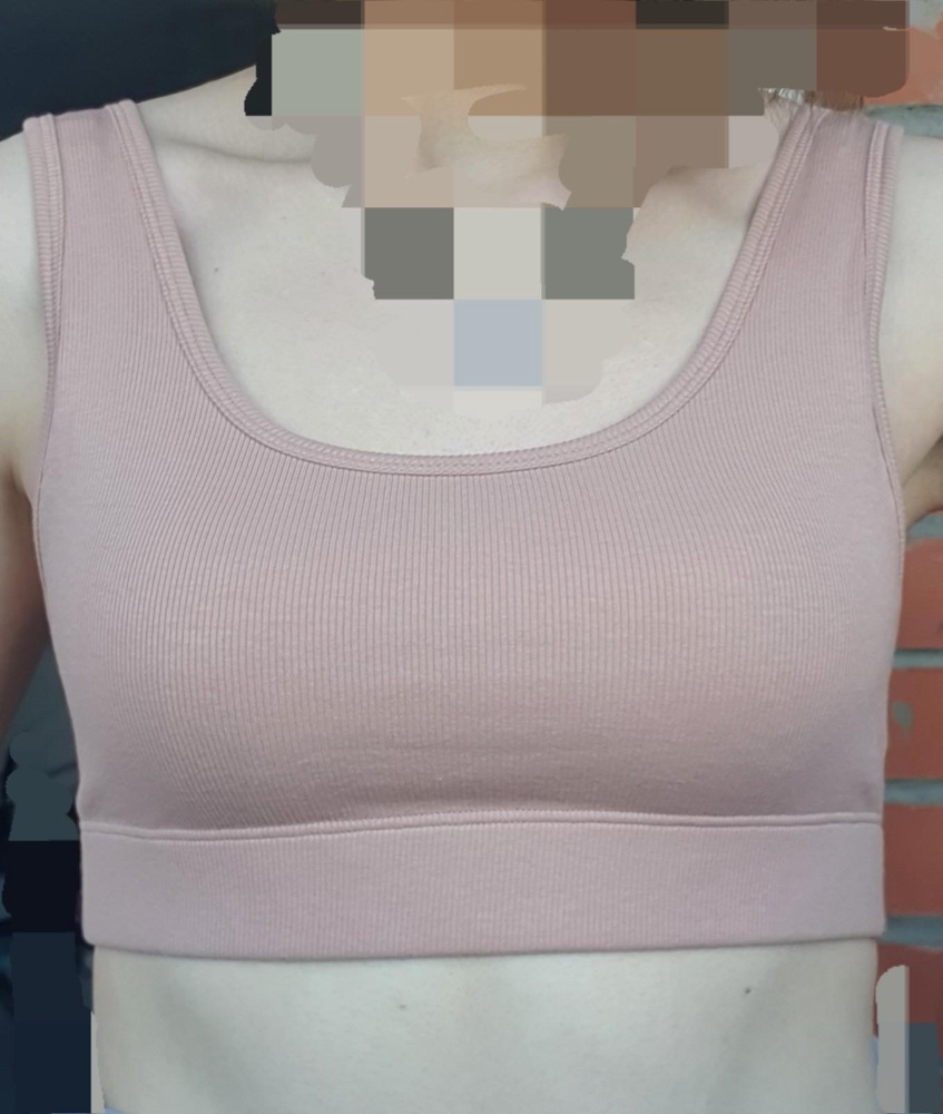 Брала светло -коричневый цвет. Топ супер, на параметры ог 85, под грудью 69см, размер 44. Мягкий, хорошо тянется.