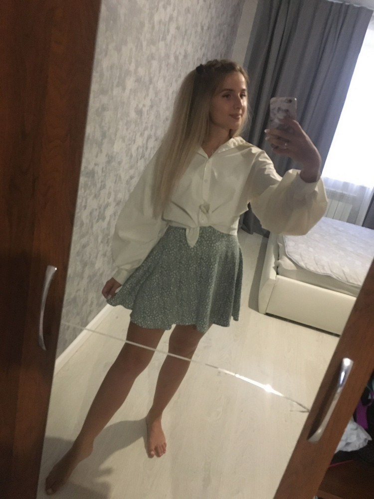 Очень понравилась когда забрала, но после первой стирки села ужасно ещё и криво, сзади видно всю красоту…..