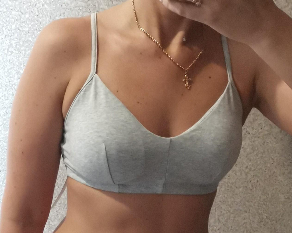 Очень удобный лиф. Мягенький.