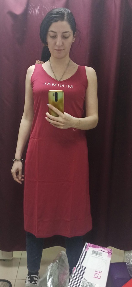 Очень классное и приятное платье. На свой 44 взяла 46 как раз