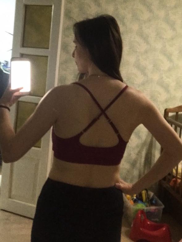 Для висящей груди, 3 размера идеально подошёл! 