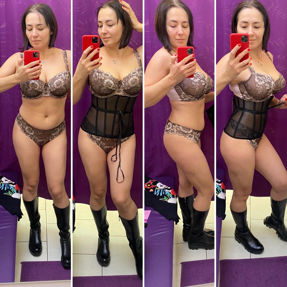 Качество пошива – идеальное! Швы все ровные, нитки не торчат… Спасибо производителю за качество и не высокую цену.Я очень довольна! 🥰Корсет надела и зашнуровала с первого раза, без инструкции… Это не первый мой корсет. 👌😌Идеально подошел по размерам: обхват талии-75 ,обхват бёдер-100, заказанный размер – 48. Закажу ещё один ,в бежевом цвете. 👌🥰