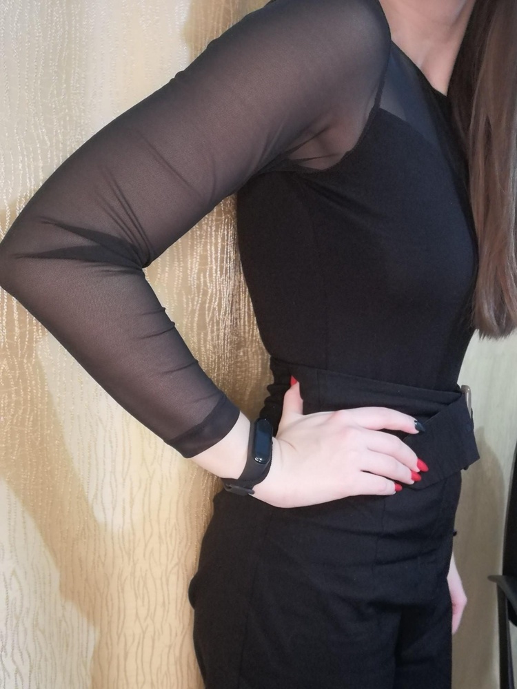 Хорошая блузка, не сразу заказала свой размер, на 44 брала 38