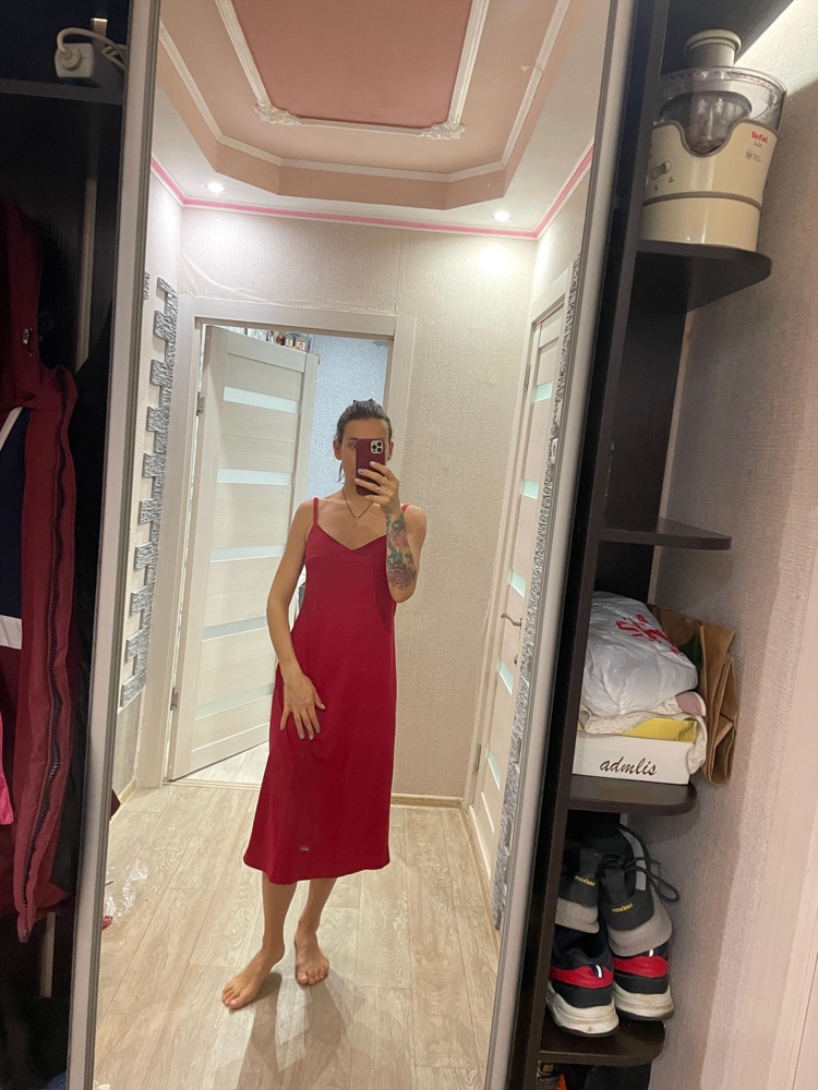 Не ожидала ,что придёт хорошего качества за такую цену))очень красивое,сидит идеально,цвет восторг🔥😍