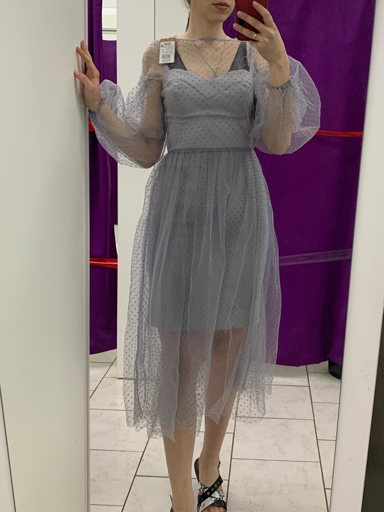 Очень красивое платье! На параметры 80,62,82 размер 40 идеально. 