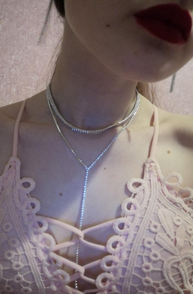 Чокер суперский, застежка крепкая. Знаком довольна