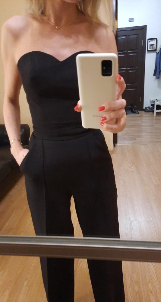 Отличный костюм,пошит достойно! Длину уберу.