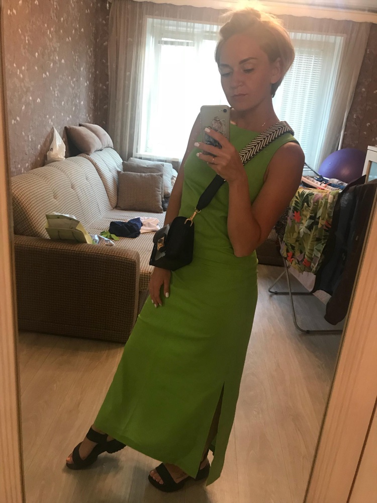 Платье очень понравилось! Сшито хорошо!