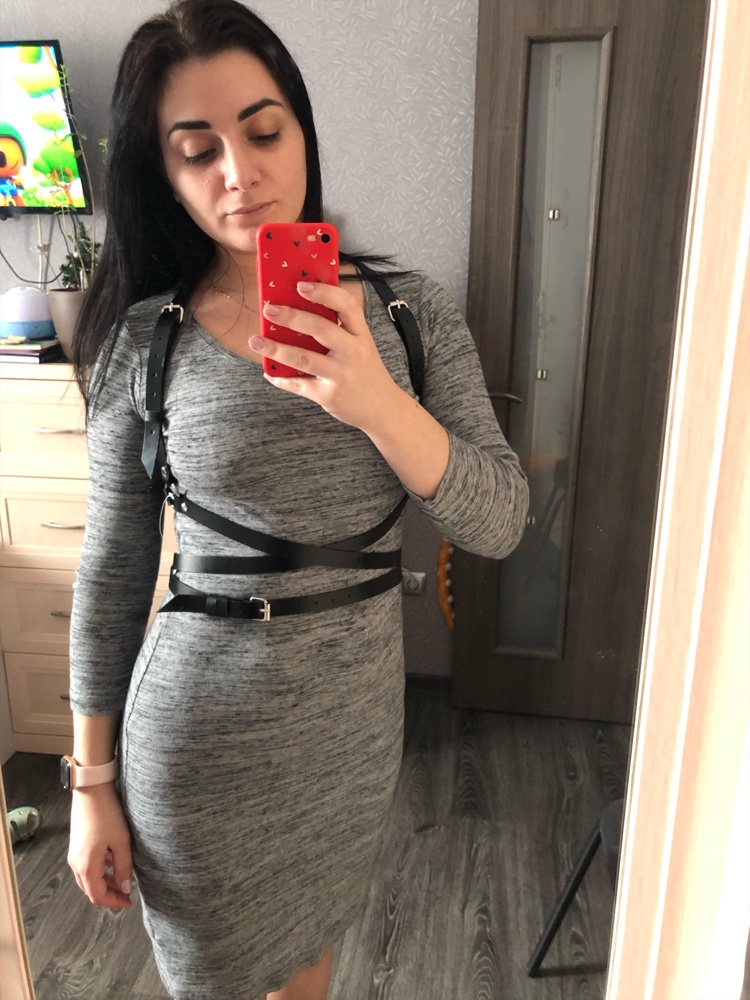 Отличная портупея!! Подходит ко всему:) удобная! Я влюблена.