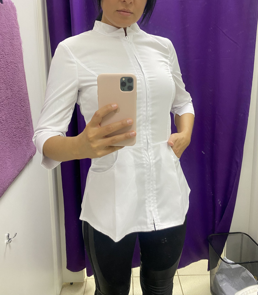 Теперь это моя любимая блузка 😀 размер в размер