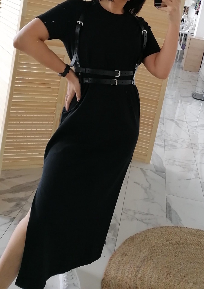 Хорая портупея 👌отлично смотрится  и с платьями, рубашкой, футболкой