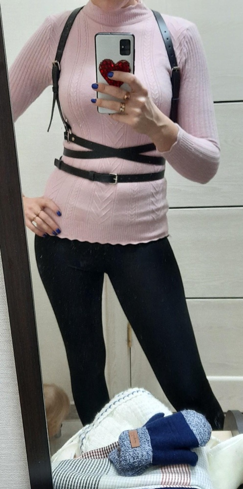 Очень хорошая портупея👍 брала размер в размер все подошло.