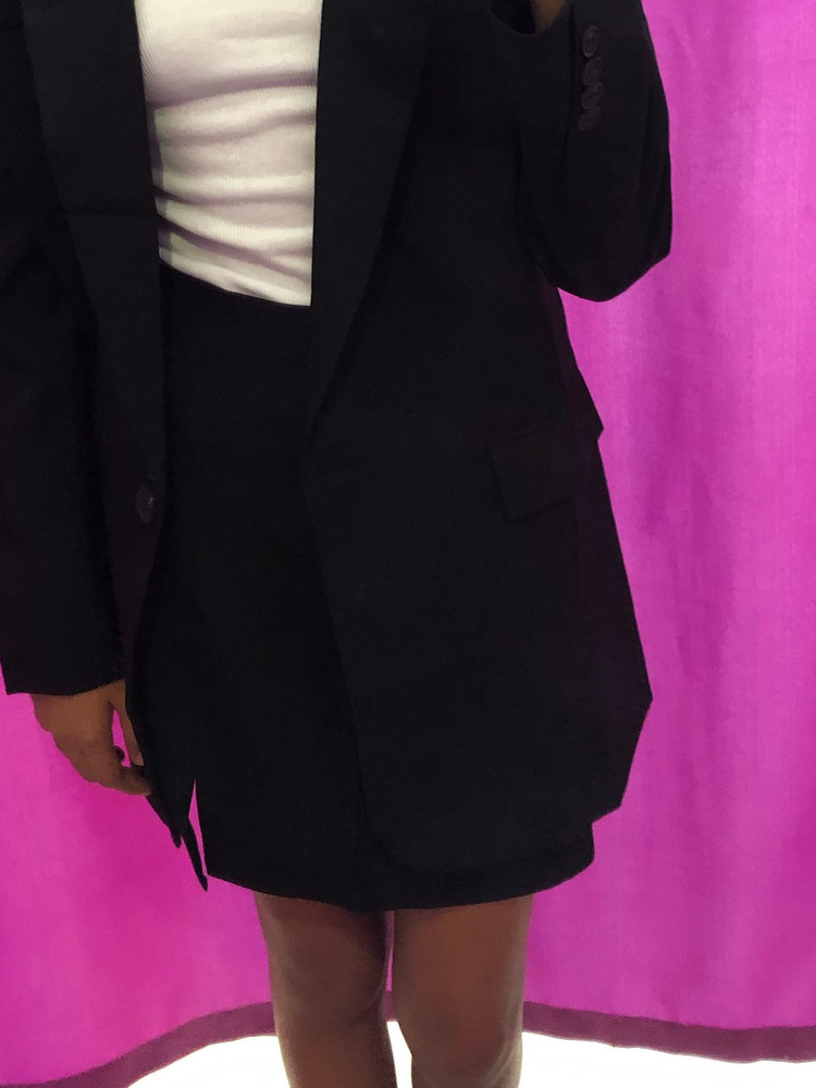 большая, но я взяла ведь по длине подошла 